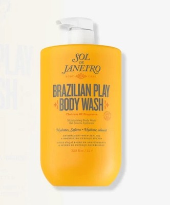 Sol de Janeiro Brazilian 4 Play Moisturizing Shower Cream-Gel 33.8 FL. OZ JUMBO
