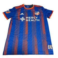 NWT FC Cincinnati MLS Adidas Soccer Jersey Mens M  2019 Inaugural