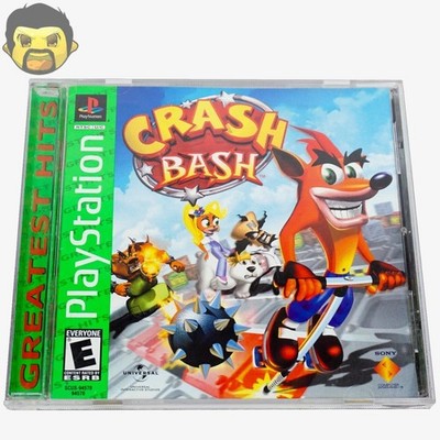 Crash Bash PS1 CIB Sony PlayStation 1 2000 Complete with Manual FAST SHIPPING