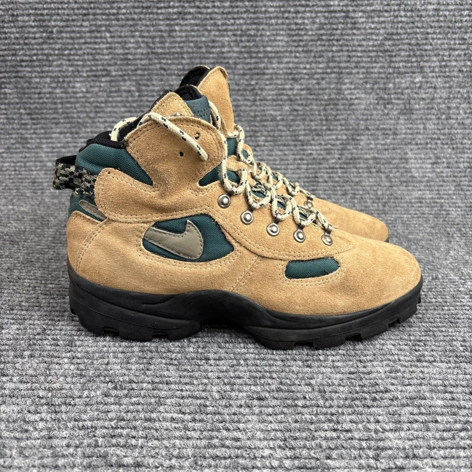 Botas de Senderismo Nike ACG Caldera De Colección Marrón Verde Para Mujer Talla 10 951101 Gamuza Foto 4 de 4