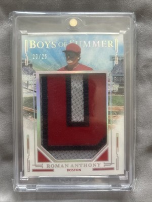 Roman Anthony 2025 Boys Of Summer JPM-RA insane Patch /25    