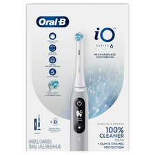 Oral-B iO Series 6 Electric Toothbrush - Gray Opal  OPEN BOX  