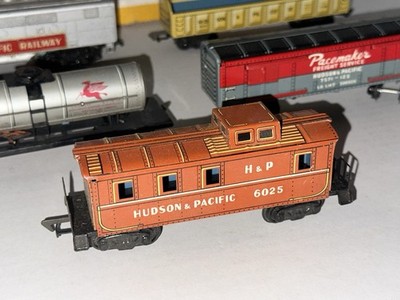Vintage Sakai Tinplate HO Train Set Rare Japan 1953 Stalwart Hecht