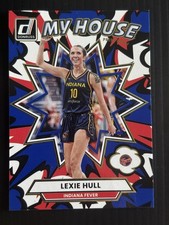 2025 Donruss WNBA Lexie Hull - My House Blue Press Proof #10 Indiana Fever