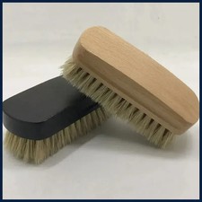 Pig Bristles Shoe Brush For Slippers sneaker brush Shoes Cleaning Brushes