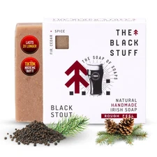 All Natural Bar Soap for Men Handmade Cold Process Soaps with Organic Ingredi...