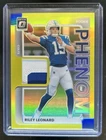 2025 Donruss Optic Football Neon Yellow Riley Leonard #RPBH-RLD