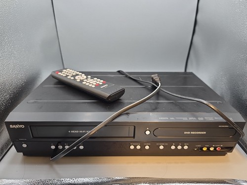 Sanyo FWZV475F DVD-Recorder Videorecorder Kombi mit Fernbedienung getestet und funktionsfähig