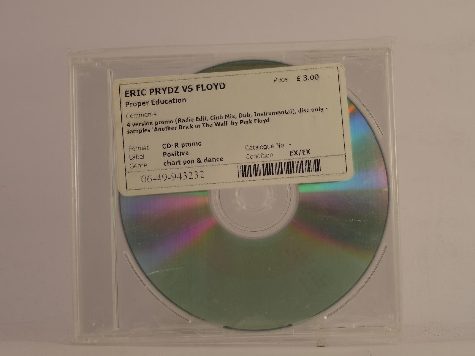 Proper Education Promo CD Single