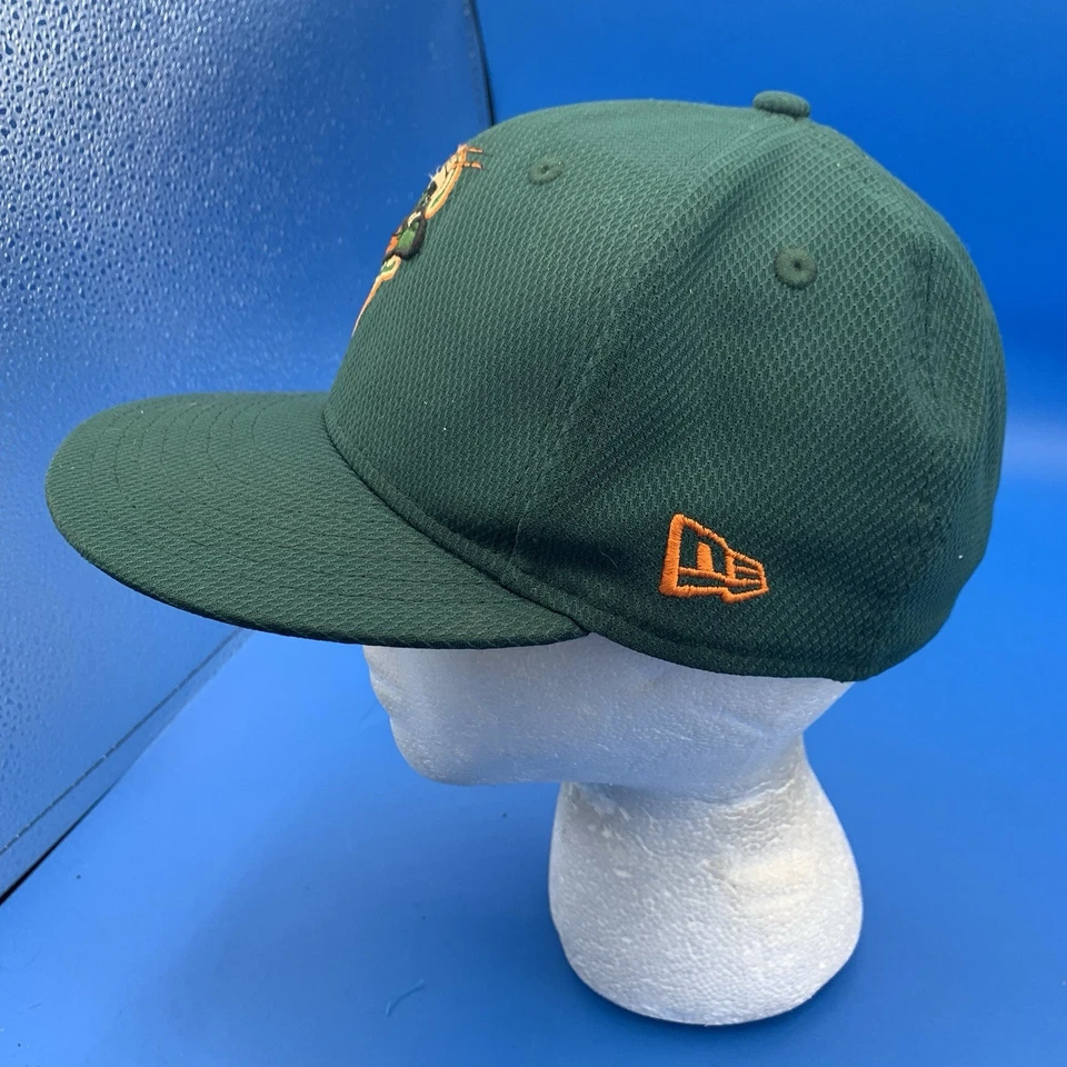 Gorra de béisbol Greensboro NC Grasshoppers New Era ajustada MiLB adulto talla 6 7/8 Foto 4 de 4