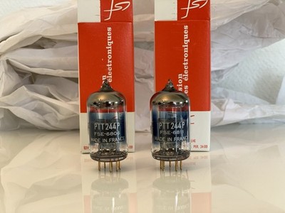 2x PTT244P THOMSON CSF Röhre (D3A, WE436A, EC8010, EC8020)