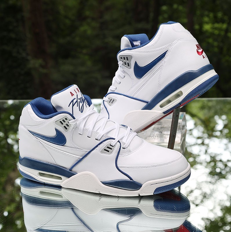 NIKE エア フライト ブラック/ブルー NIKE（ナイキ） AIR FLIGHT 13 MID（エアフライト13ミッド