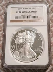 2014 Silver American Eagle PF-70 NGC