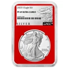 2025-S $1 1-oz Proof American Silver Eagle NGC PF69UC ALS Label Red Core