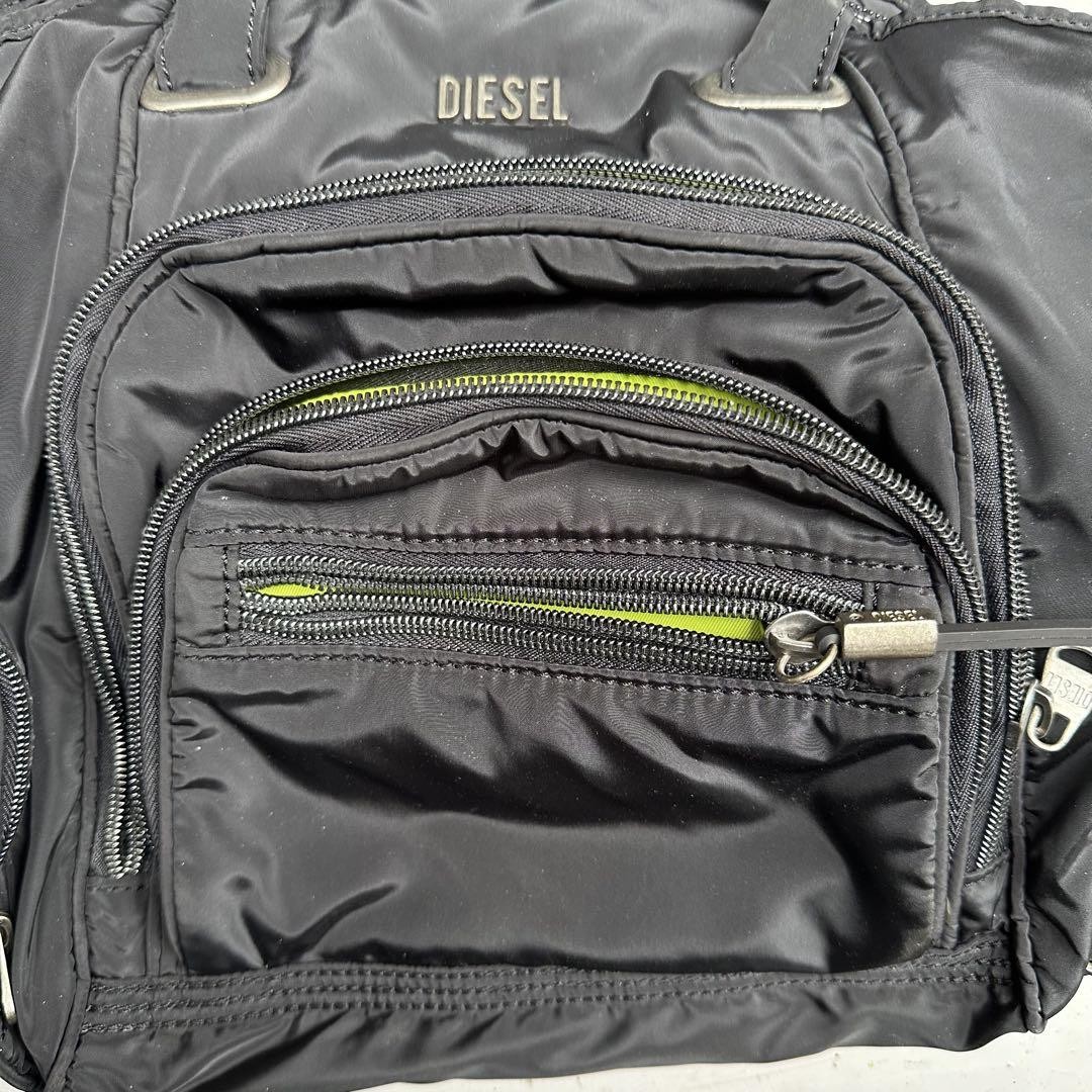 バッグ 00s archive diesel nylon 2way hand bag Diesel Women 00S Nylon 2Way Hand Bag Vintage Black Yellow