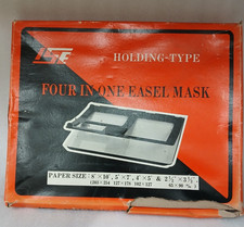 ISE Folding Type 4 In 1 Easel Mask For 8 x 10 - 5 x 7 And More NOS IN BOX