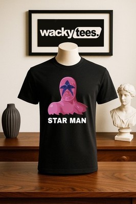 Pro Wrestling 8 Bit NES Game Fighter Star Man Character Wrestler Graphic Shirt