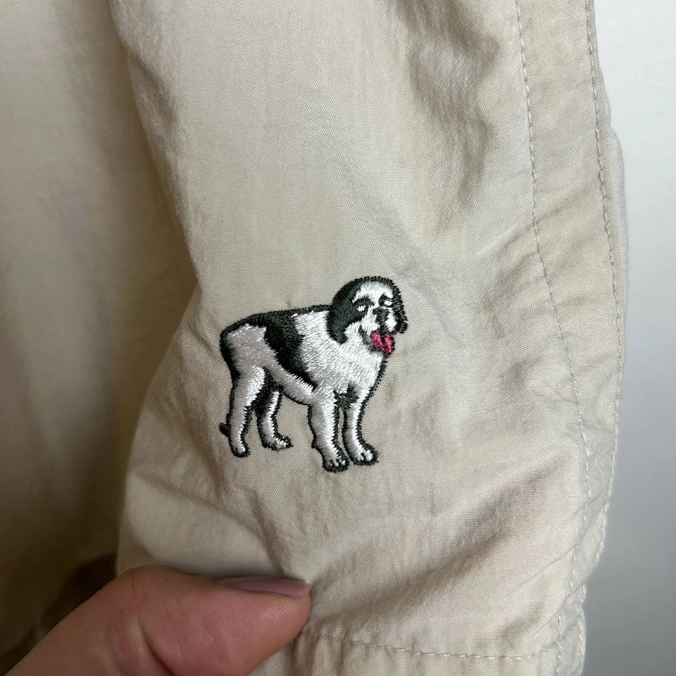 BIG DOGS Hombre Beige Vintage Bañador Pantalones Cortos Talla: L Foto 3 de 4