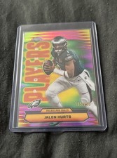Topps Chrome 2025 Jalen Hurts Power Players PP-4 Serial Insert Eagles NFL -/250 