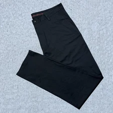 Rhone Commuter Pants Slim Fit Black Performance Golf Chino Men's 36x32