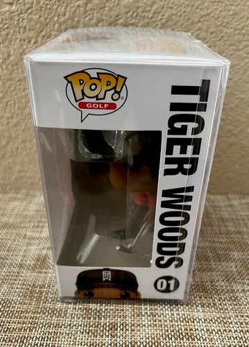 Funko POP! Tiger Woods Figur #1 Sunday Red mit Schutzhülle Neu in OVP - Bild 3 von 7