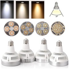 PAR30 E27 E26 LED Spotlight 35W 45W Light Bulb White Lamp 27 Degree  175-260V