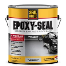 1-gal Armor Gray  Self-Priming 1-Part Epoxy Satin Concrete Garage Floor Paint US