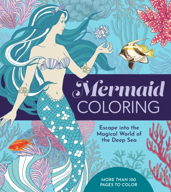 Mermaid Coloring by Editors of Chartwell Books (Paperback Book)