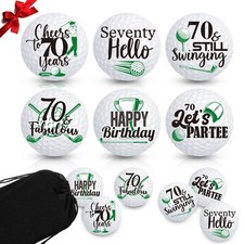 6 Pcs Birthday Golf Balls Gift Funny Golfer Gift Set Professional Practice Ba...