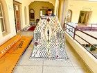 Handmade Moroccan Berber Wool Rug Color Multicolor Design Luxury Area Carpet Rug
