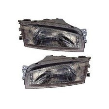 For Mitsubishi Mirage 1997-2001 Headlights Driver And Passenger Side Pair Sedan For Mitsubishi Mirage 1997-2001 Headlights Driver And Passenger Side Pair Sedan