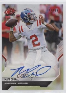 2021 Bowman Next Auto /99 Matt Corral #5A Auto