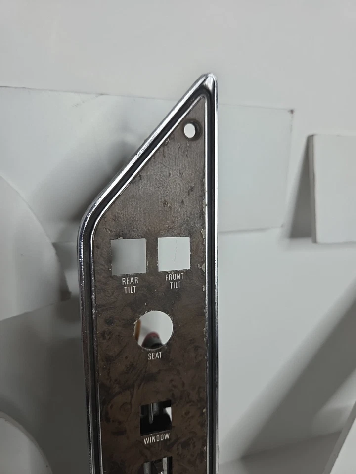 Lincoln Mark V IV 1977 78 1979 bisel interruptor ventana pasajero fabricante original Foto 2 de 4