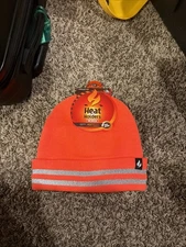 Heat Holders Thermal Beanie Hat, High Visibility Orange