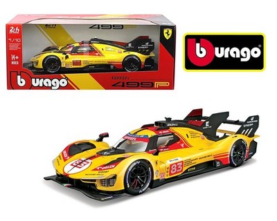 Bburago 1:18 Ferrari 499P #83 Diecast Model 18-16304 Racing New In