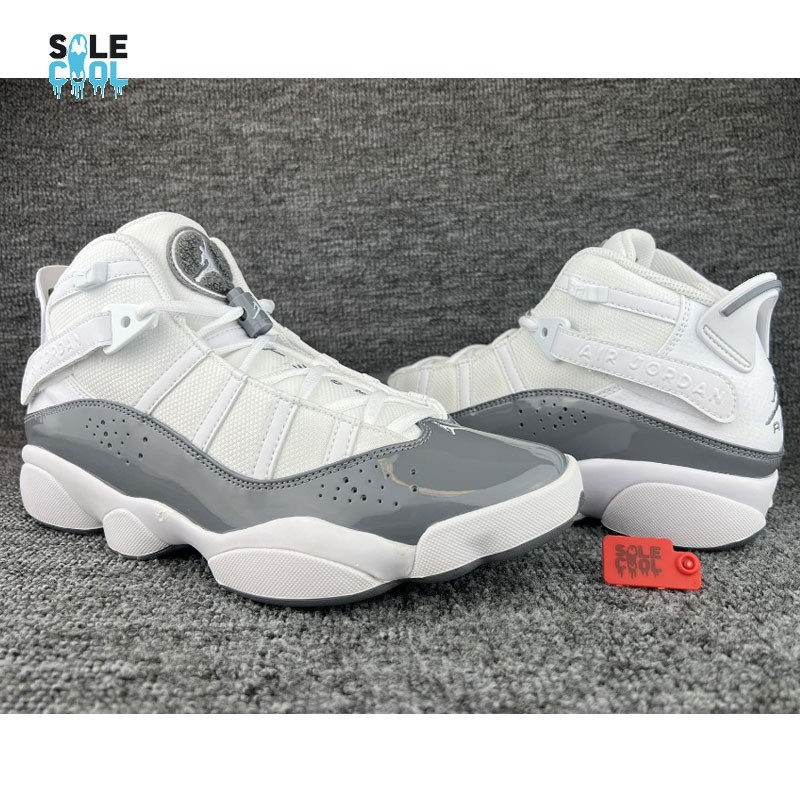 Size 10 - Air Jordan 6 Rings White Cool Grey for sale online | eBay