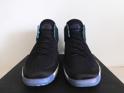 美品　Nike Air Jordan XXXII PF（AJ32 PF） Nike Air Jordan XXXII 32 Ceo Black-Rapid Teal-White Sz 17 [AA1253