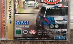 Sega Saturn Software Sega Rally Championship With Manual Tested Used 1995 Japan