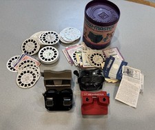 Huge Rare Vintage Sawyer's View Master Lot Disney Christmas Tv Shows 100+ Reels