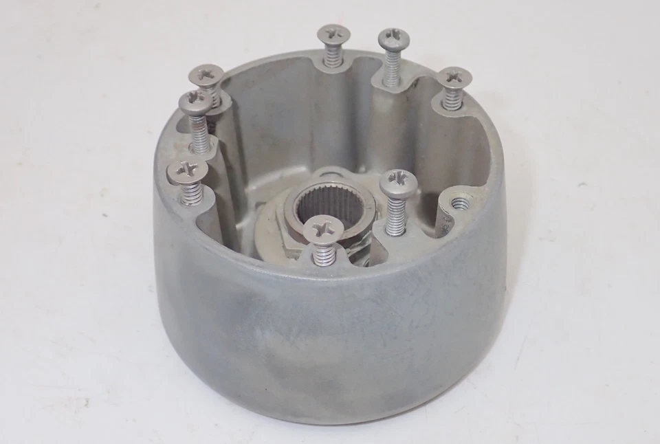 Buje de volante de madera Chevrolet 1964-1966 tamaño completo 3845286 Impala Bel Air raro Foto 4 de 4