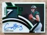 2022 Immaculate Carson Strong 3 Color Patch Rookie Autograph #INA-CST SSP /18