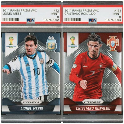 2014 Panini Prizm Messi RONALDO base