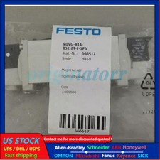 New VUVG-B14-B52-ZT-F-1P3 Festo 566517 Fast Shipping Solenoid valve