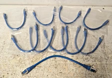 10 pcs Vericom XPC6F-00311 VGC™ Cat 6 Snagless F/UTP Shielded Data Patch Cables