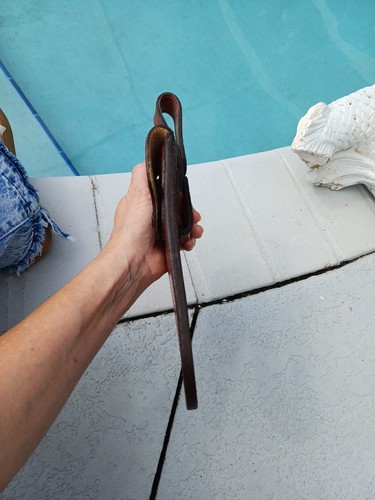 De Colección Pinegrove Hecho en Inglaterra Cuero Cinturón Cuchillo Funda Soporte - Imagen 3 de 11