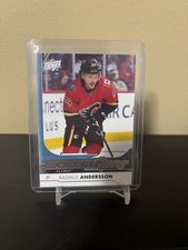 2017-18 Upper Deck #218 Rasmus Andersson YG RC Young Guns Rookie Calgary