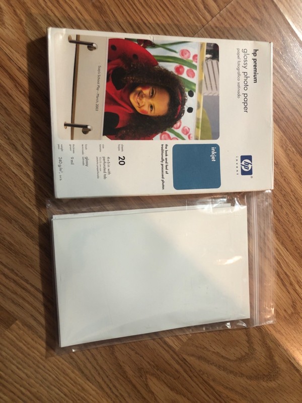 HP Premium Glossy Photo Paper 4x6 