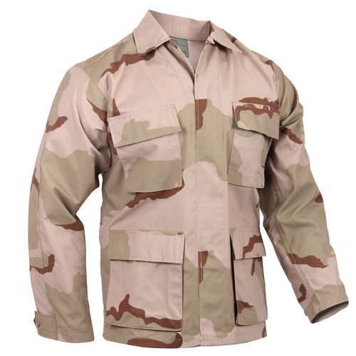 Rip-Stop Military B.D.U. Shirts - 100% Cotton BDU Shirt - 第 11/13 張圖片