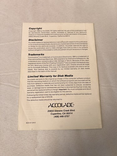 Psi 5 Trading Co. (Commodore 64) w/Manual + Folio VGC - Picture 5 of 8