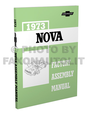 Factory Assembly Manual. for Chevy II / Nova - John's Classic Cars and